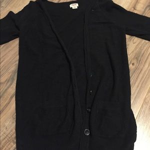 Black H&M cardigan with buttons